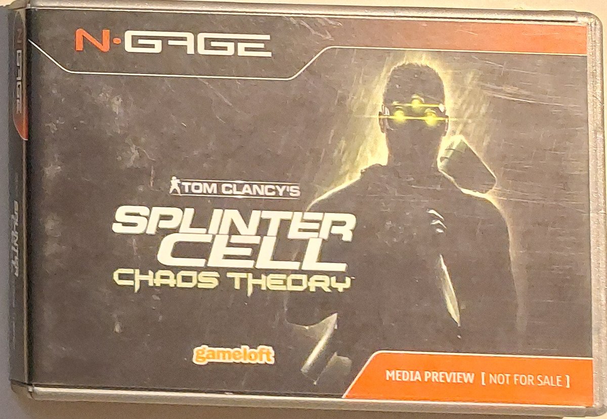 Obálka Tom Clancy's Splinter Cell: Chaos Theory – Media Preview (Nokia N-Gage)