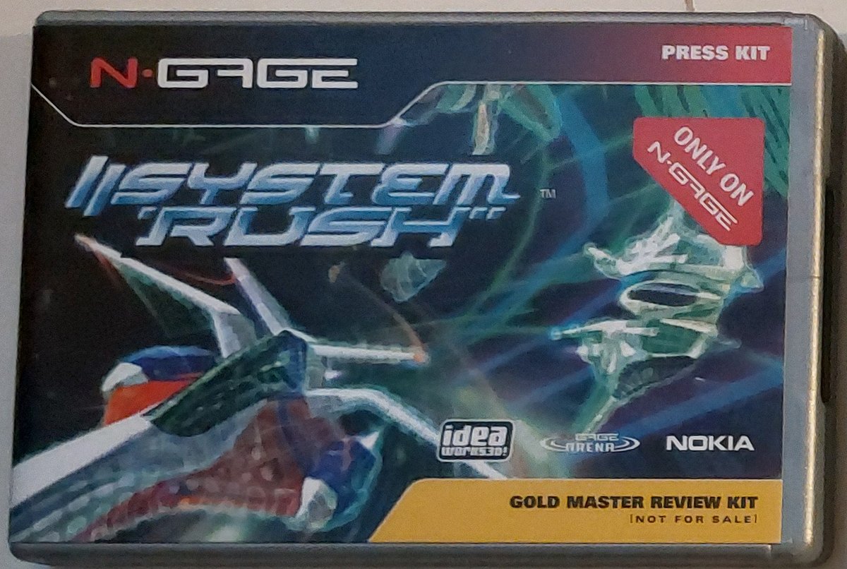 Obálka System Rush – Press Kit (Nokia N-Gage)