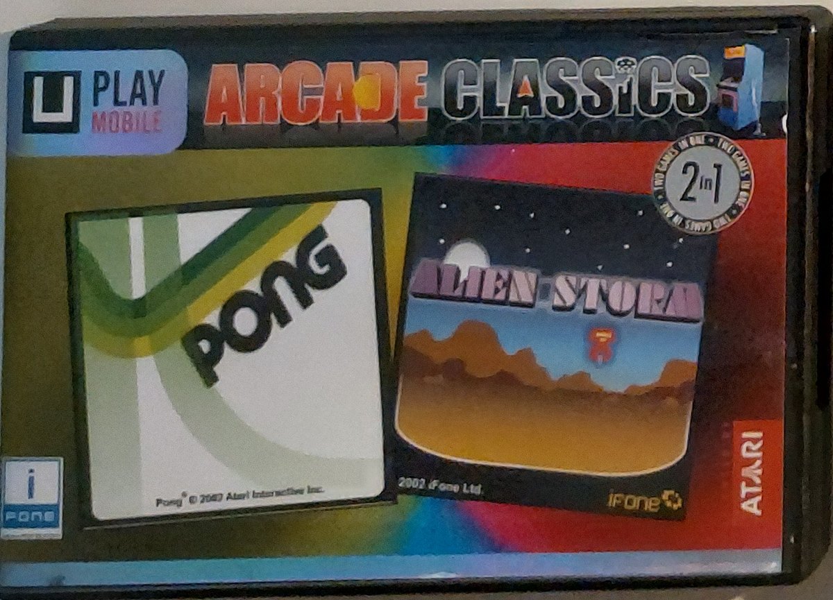 Obálka Pong / Alien Storm - Arcade Classics (Nokia N-Gage)